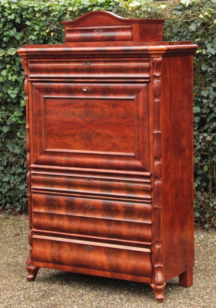 antike-deutsche-secretaire